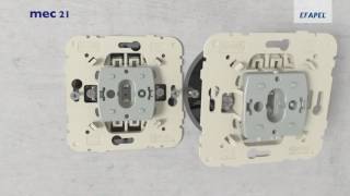 EFAPEL  Ap Embeber  Flush Mounting Devices  Ap Encastrer  Mec Empotrar [upl. by Eizdnil]