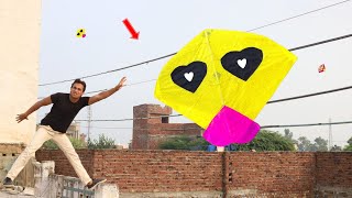 Kite Flying amp Balloon Fight With Gudda Kite [upl. by Everest472]