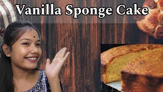 How to Make Cake at Home in Desi StylePressure Cooker me cake kaise banayeSponge Vanilla Cake [upl. by Geibel456]