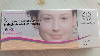 Diane 35 Tablet All Detail  Cyproterone Acetate amp Ethinylestradiol Tablet [upl. by Nit]