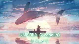 Porter Robinson  Unfold Studio Acapella  Ao [upl. by Blount784]