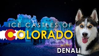 Colorado USA  Ice Castles in Cripple Creek  Colorado USA Travel Vlog [upl. by Gile]