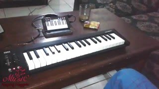 Cara menyambungkan Keyboard piano di android dengan midi [upl. by Heydon]