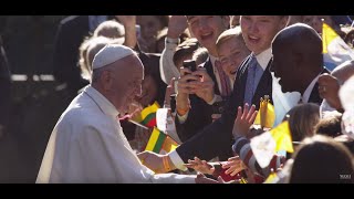 Pope Francis at the Nunciature  Wednesday Morning [upl. by Thornton]