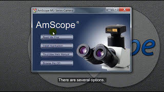 AmScope  Installing ToupView Software [upl. by Shippee]