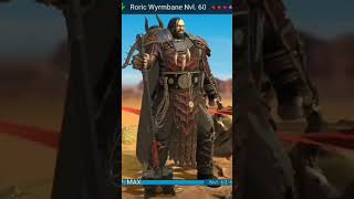 Roric wyrmbane gameplay tutorial raidshadowlegends rpg jogos [upl. by Meerek]