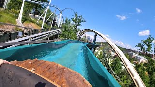 FlumeRide POV  Log Flume a Liseberg 🇸🇪 [upl. by Duster]