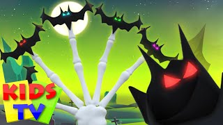 bat finger family  rhymes halloween song 3d  nursery rhymes  Kids Tv Nursery Rhymes [upl. by Nirek]