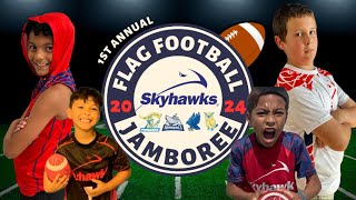 1st Annual EOY Skyhawks Flag Football Jamboree [upl. by Aserahs607]