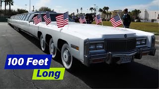 World Longest Car Ever  Longest Limousine Guinness World Record [upl. by Justinian]