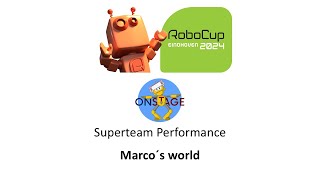 Marco´s world  OnStage Superteam Performance  RoboCupJunior Eindhoven 2024 [upl. by Meehsar]