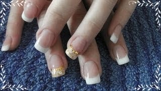 GELNÄGEL MIT TIPS  Anleitung French Nägel mit Produkte von usnailsarena [upl. by Nojid703]