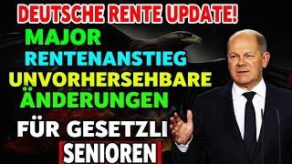 Änderungen bei der Rentenversicherung Neue Beträge und Termine für Rentenzahlungen [upl. by Gianina]