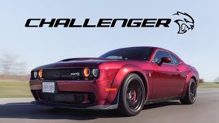 2018 Dodge Challenger Hellcat Widebody Manual Review  The Best Muscle Car [upl. by Ramses255]