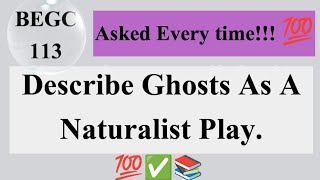 Henrik Ibsens Ghosts as a Naturalist Play  Most important question  Complete Notes [upl. by Arres]