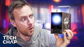 LG CineBeam Q Review  The SMALLEST 4K Laser Projector Ever 👀 2024 [upl. by Dorweiler57]