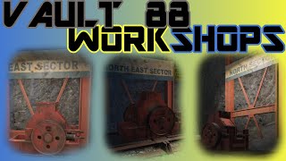 Fallout 4  Where are all of the Vault 88 Workbench sites  3 Additional Build Locations [upl. by Pickar]