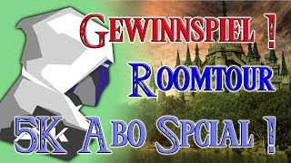 5k Abo Special 🖤 Gewinnspiel  Roomtour amp Aufnahme Equipment [upl. by Oleic787]