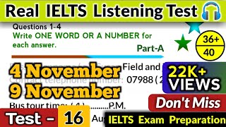 VERY HARD LISTENING TEST 2023  BC amp IDP REAL IELTS LISTENING TEST 2023 ieltslistening listening [upl. by Rennoc907]