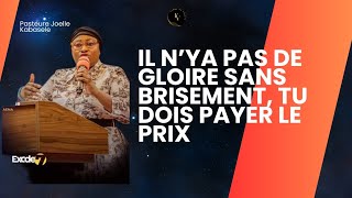 On ne passe pas par la gloire sans l’humiliation  Pasteur Joëlle Kabasele [upl. by Race]