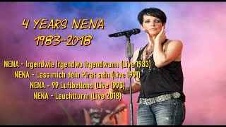 4 years NENA1983  2018 nena neuedeutschewelle pop rock musik [upl. by Halonna]