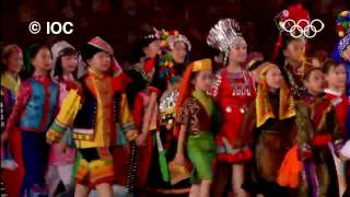 Incredible Highlights  Beijing 2008 Olympics  Opening Ceremony [upl. by Imaj212]