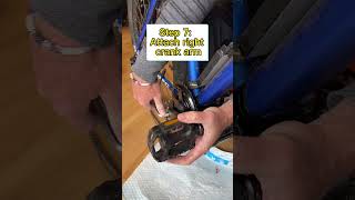 How To Attach MidDrive Motor bafang shorts [upl. by Yevi892]