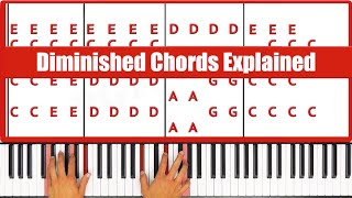 Diminished Chords Explained [upl. by Lihka]