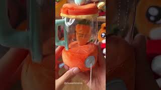 Strange and interesting toy a windup carrot juicer CreativeToy Carrot [upl. by Kezer]