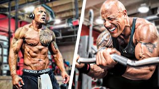 51yearsold The Rock training routine is INTENSE [upl. by Gierk894]