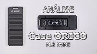 Case ORICO para SSD M2  10 Gigabits Teste de velocidade [upl. by Llerihs]