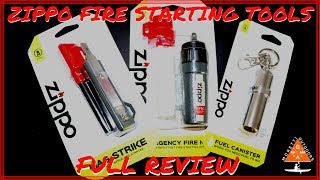 Zippo Fire Survival Tools Gear Review [upl. by Kenaz]