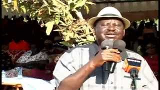 Odinga Criticizes President’s Order On Lamu Land Titles [upl. by Ally431]