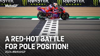 The amazing last 5 minutes of MotoGP™ Q2 🔥  2024 BritishGP [upl. by Noside]