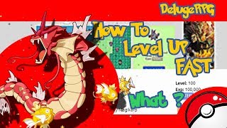 How To Level Up Fast  DelugeRPG [upl. by Rosaline]