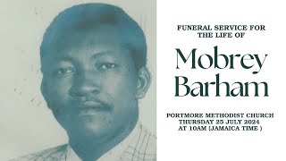 Funeral Service for the Life of Mobrey Barham [upl. by Luapnaej]