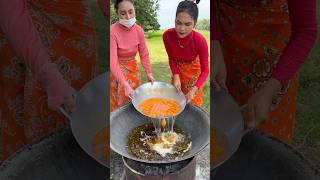 How to egg crispy with noodle recipe shortvideo shorts cooking food recipe [upl. by Edeline364]