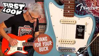 Fender’s BestValued Guitars The Player II Stratocaster HSS amp Jaguar Demos  First Look [upl. by Kelcie]