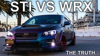 Subaru STI VS WRX Should You Upgrade your WRX to an STI [upl. by Eugine]