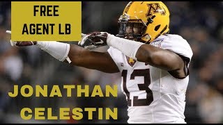 Jonathan Celestin LB Minnesota  NFL Free Agent Workout [upl. by Lorusso36]