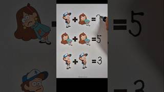 Dipper amp Mabels math class 🏫 gravityfalls shorts viral [upl. by Pelaga668]