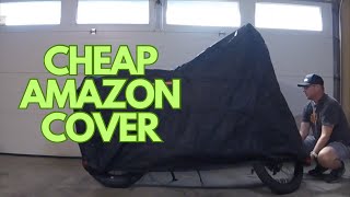 Is THIS Amazon Motorcycle Cover REALLY Worth the Money [upl. by Dunlavy209]