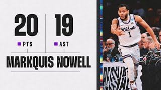 Markquis Nowell breaks NCAA tournament record with 19 assists [upl. by Jamieson]