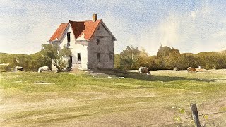 9 Minute Watercolor Tutorial for Absolute Beginners  Start Painting Today [upl. by Nancy]