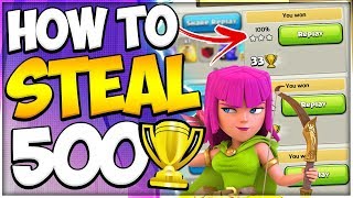 How I Stole 500 Trophies in 16 Hours This TH9 Attack Strategy Cannot Lose in Clash of Clans [upl. by Cumings154]