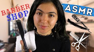 ASMR  shaving your beard barber shop [upl. by Dempstor]