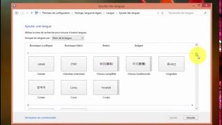 comment ajouter les langues à windows 8 إضافة اللغات في الويندوز [upl. by Evante]