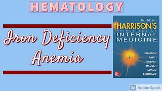 Iron Deficiency Anemia  Causes  Diagnosis  Treatment  Harrison [upl. by Nesral]