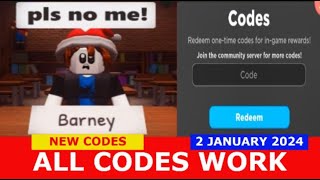 ALL CODES WORK 🎅 EVENT The Presentation Experience ROBLOX  NEW CODES  JANUARY 2 2024 [upl. by Niki]