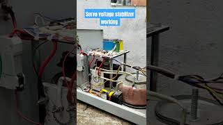 ShortServo Voltage stabilizer repair [upl. by Ynnavoeg]